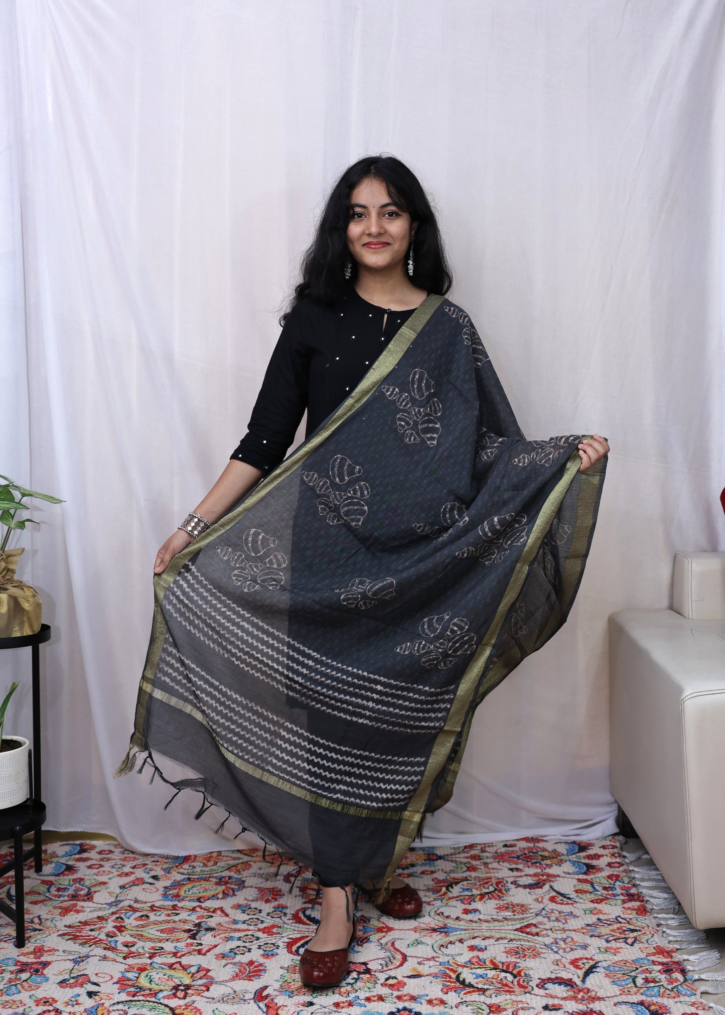 Chanderi dupatta