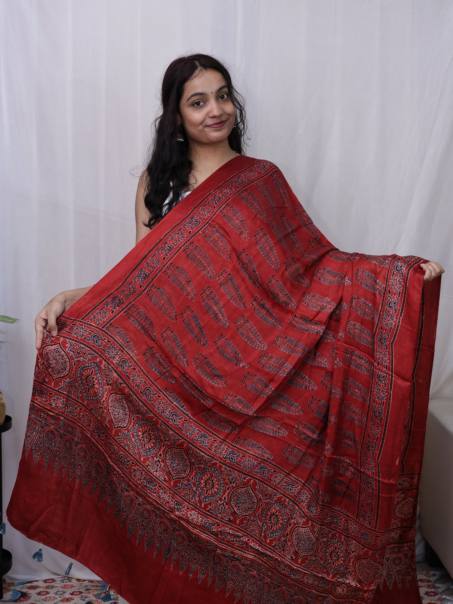 Modal Ajrak Dupatta