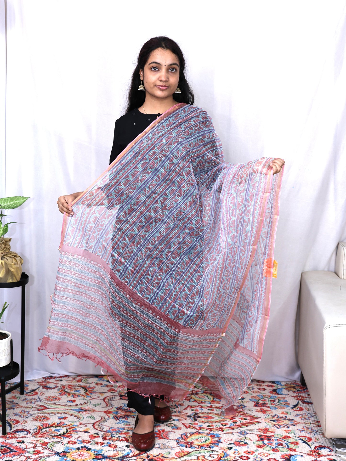 Hand Block Print Dupatta