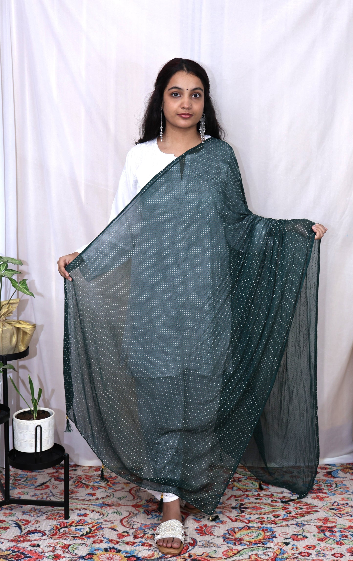 Najneen Gold Funda Dupatta