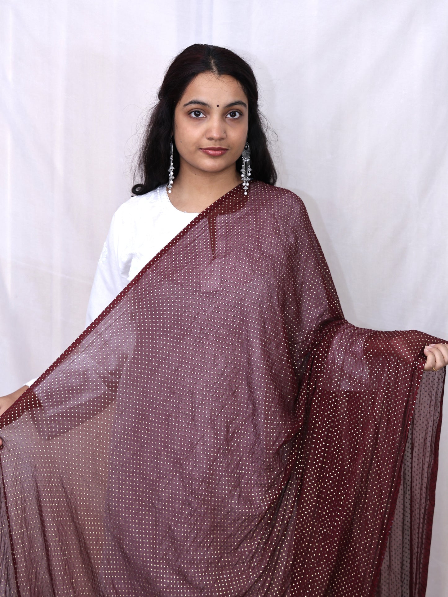 Najneen Gold Funda Dupatta
