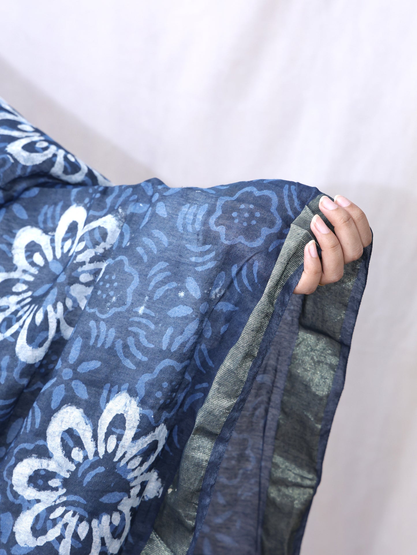 Chanderi Fancy Bagru Print Dupatta