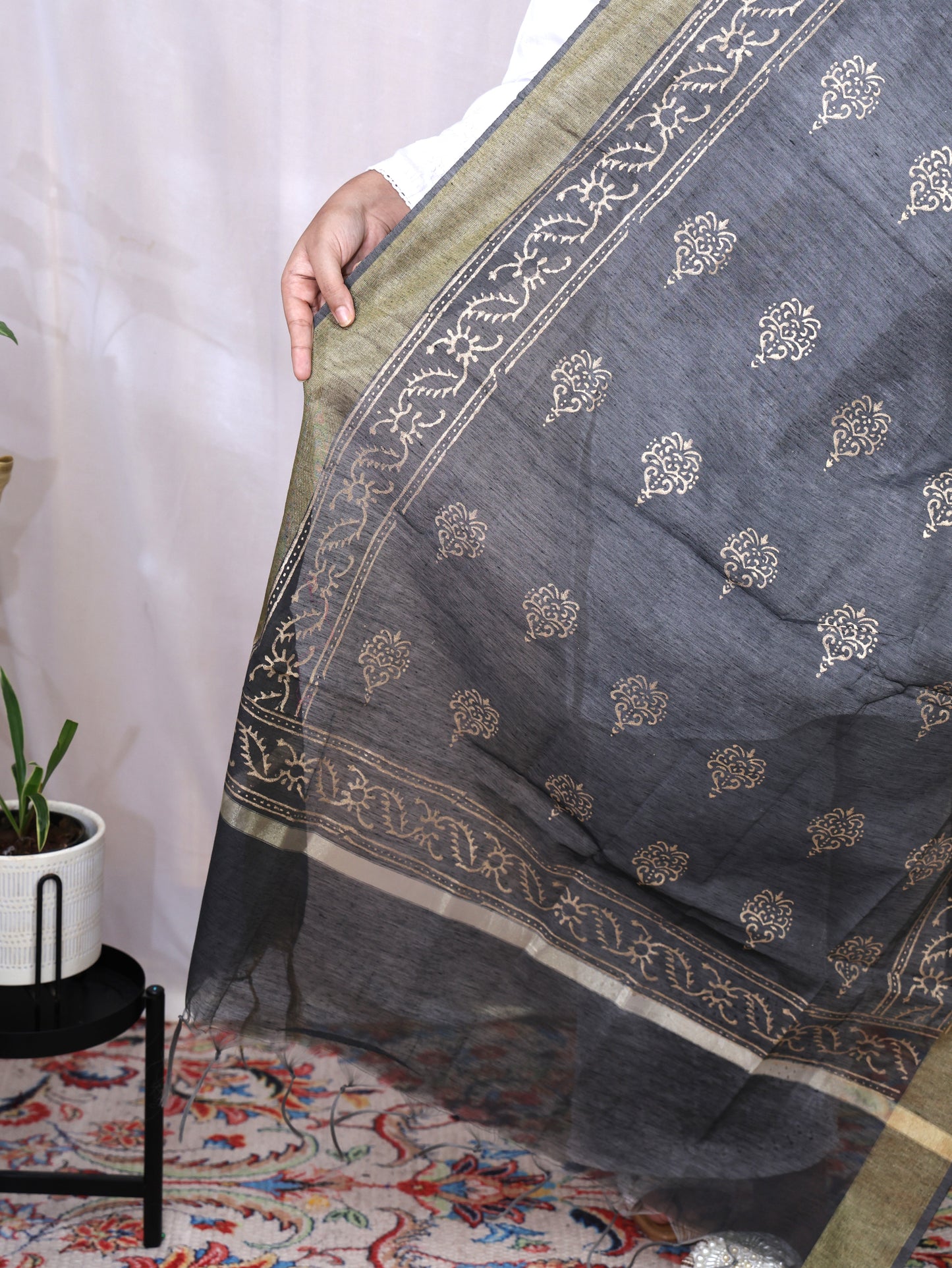 Chanderi Print Dupatta