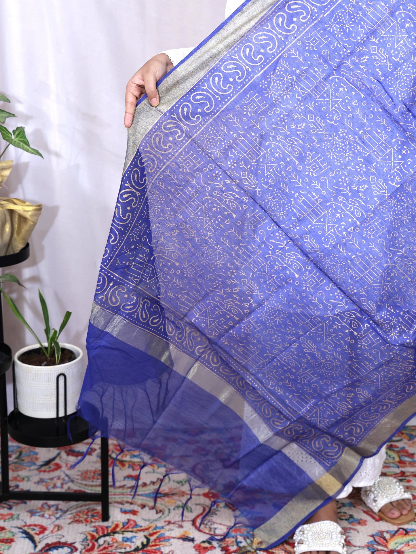 Chanderi Print Dupatta