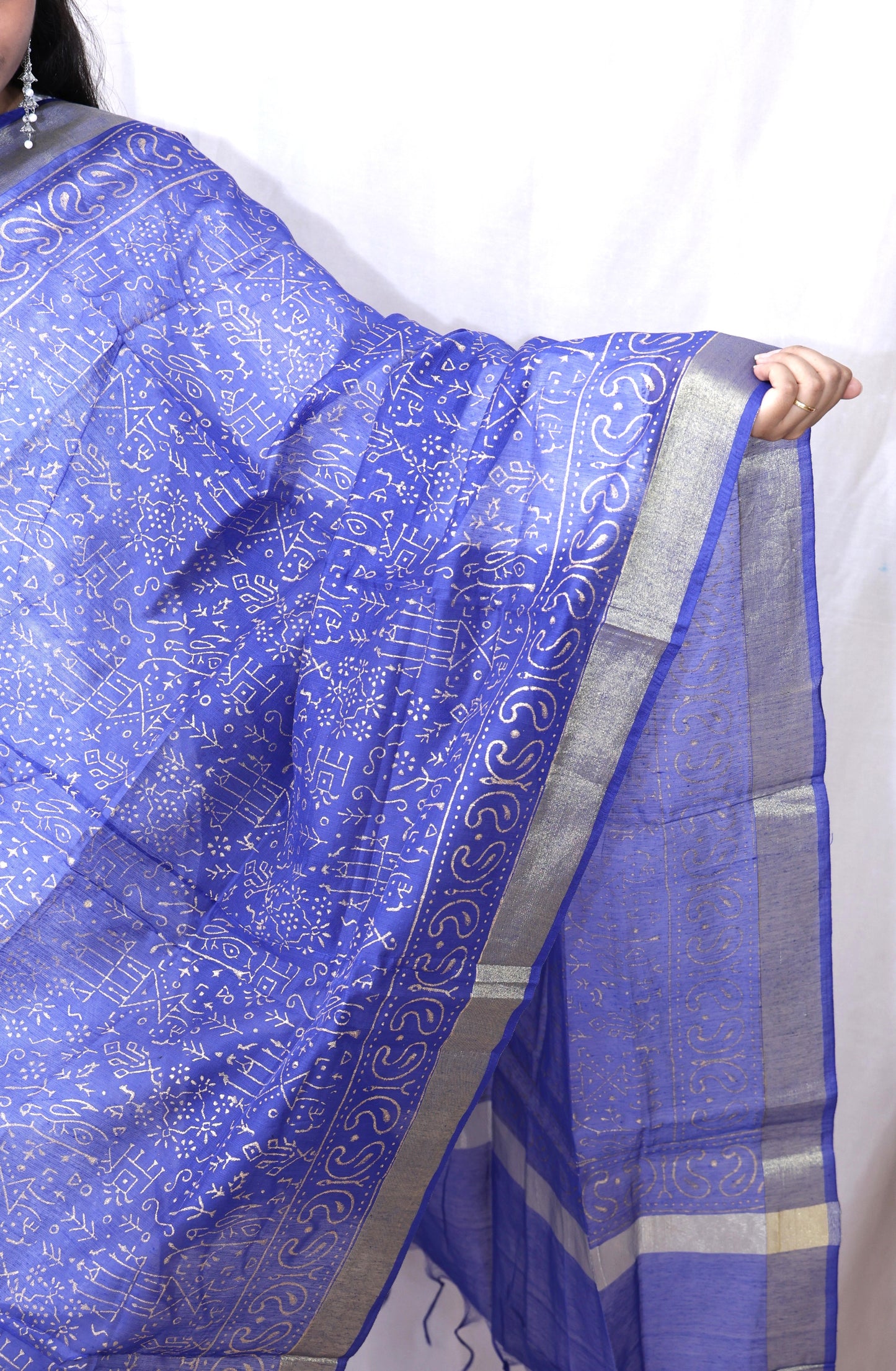 Chanderi Print Dupatta