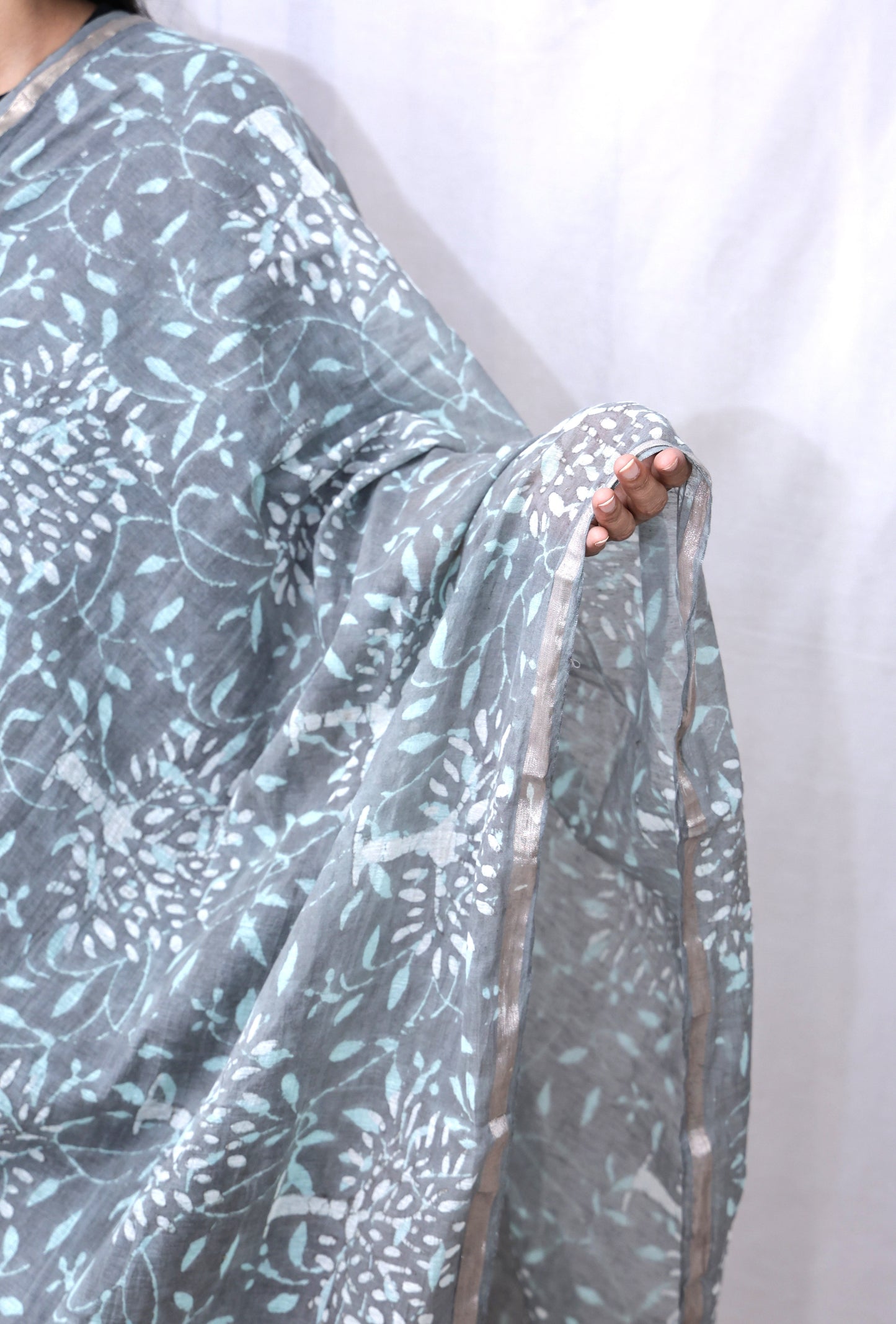 Chanderi Fancy Bangru Print Dupatta