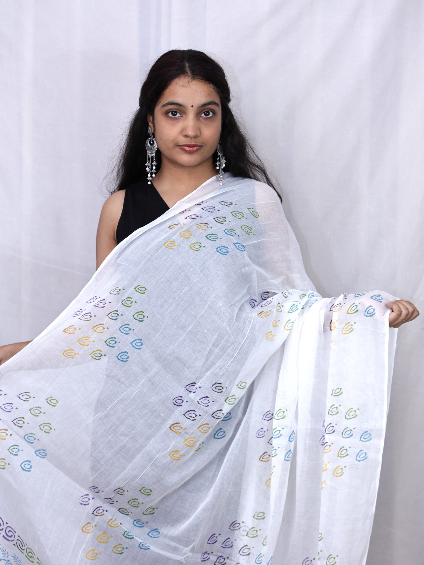 White Cotton Dupatta