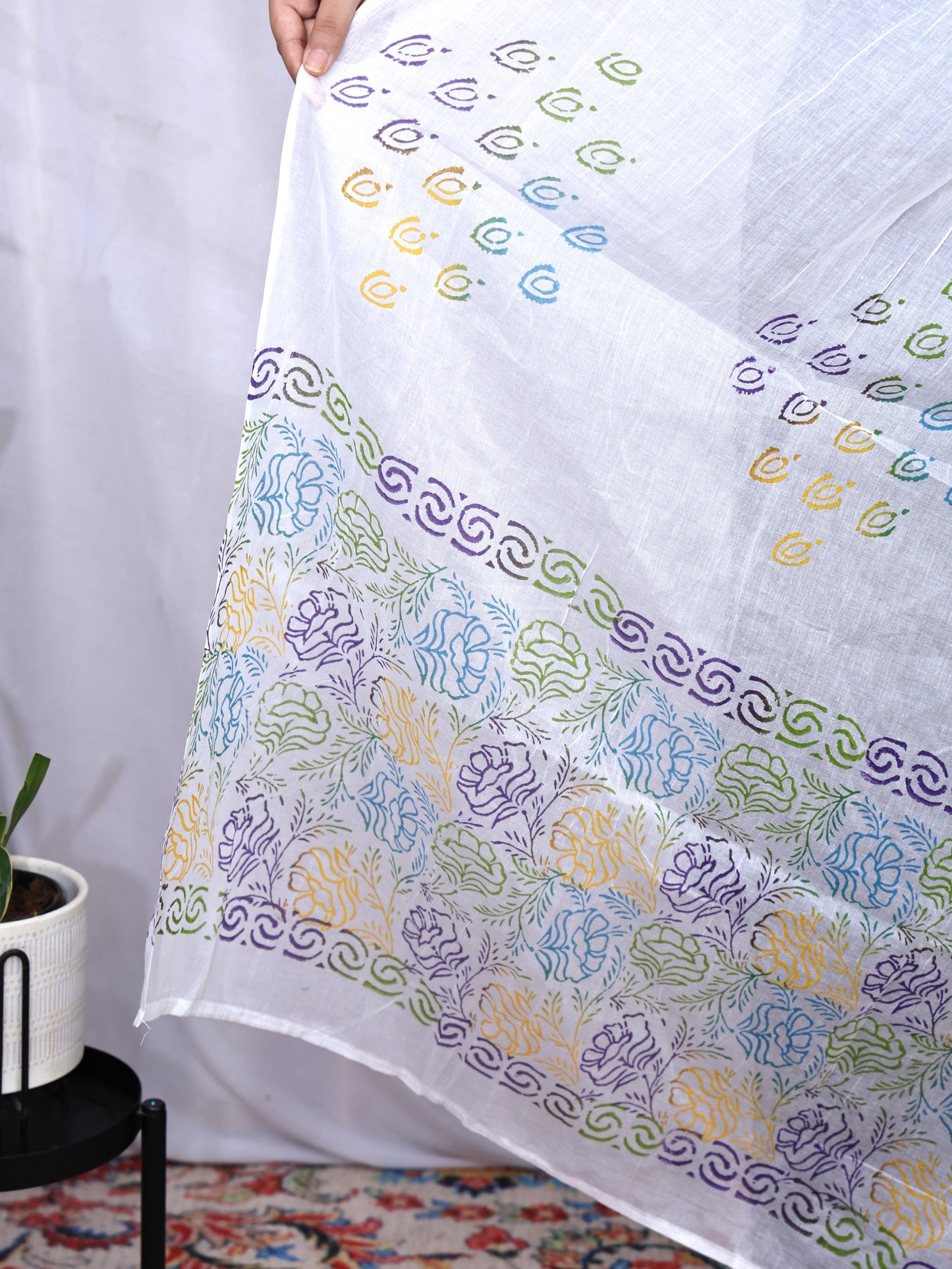 White Cotton Dupatta