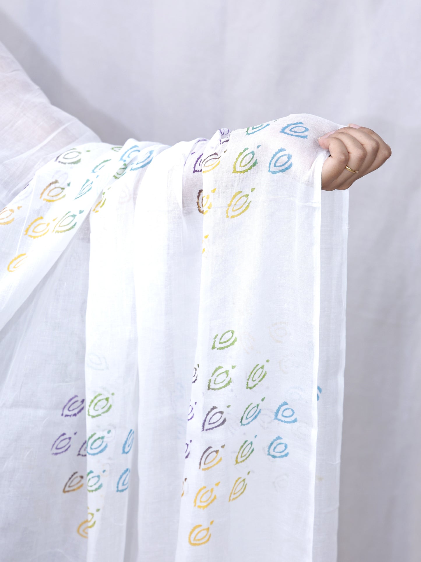 White Cotton Dupatta