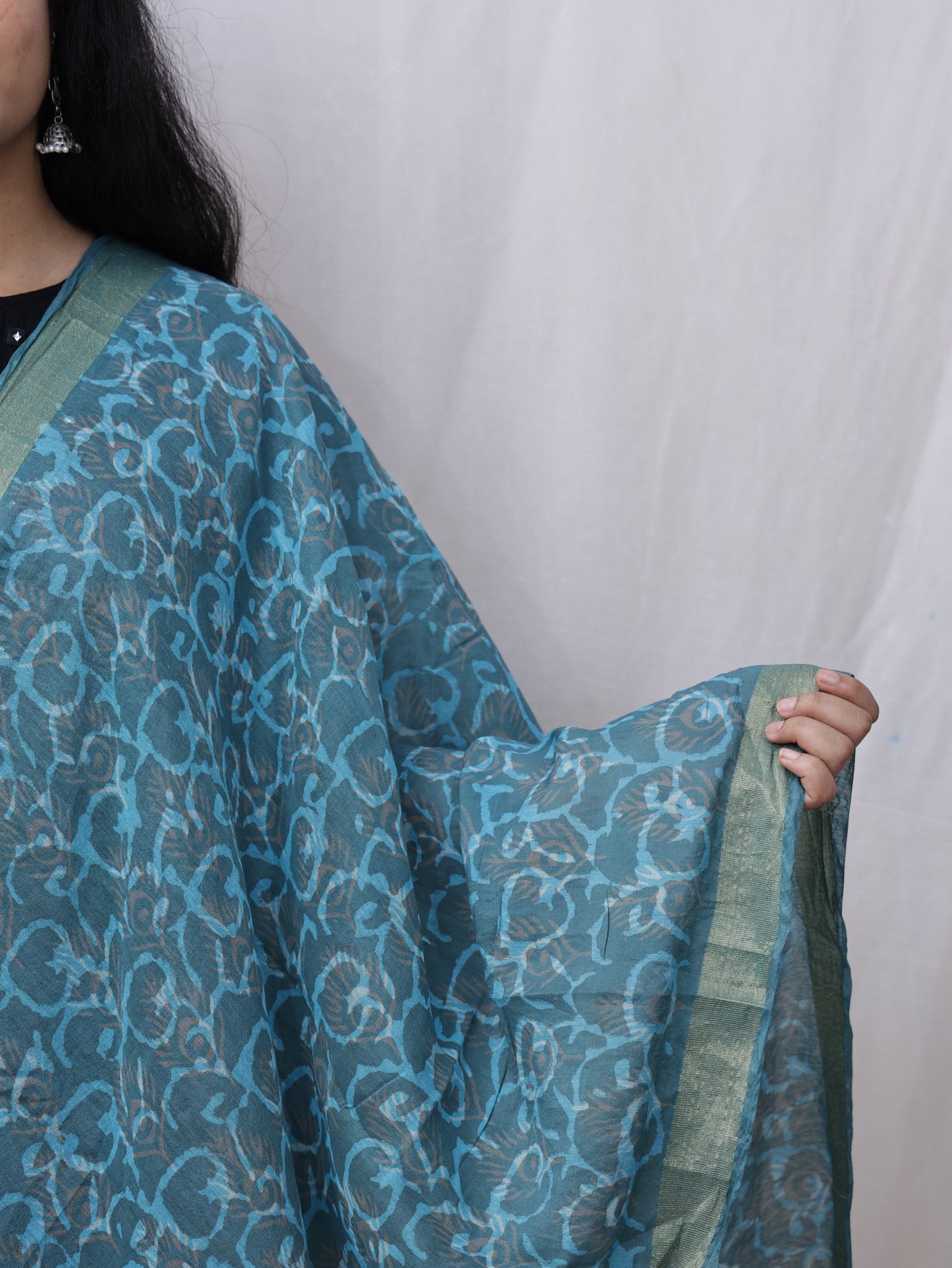Chanderi dupatta
