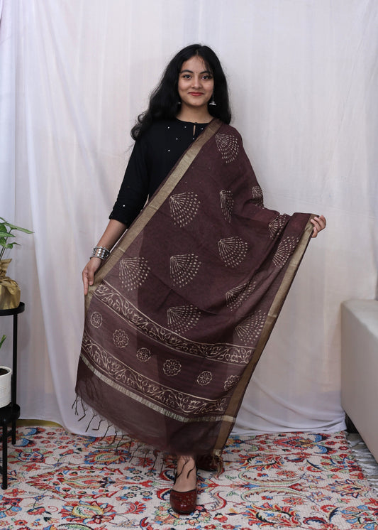 Chanderi dupatta