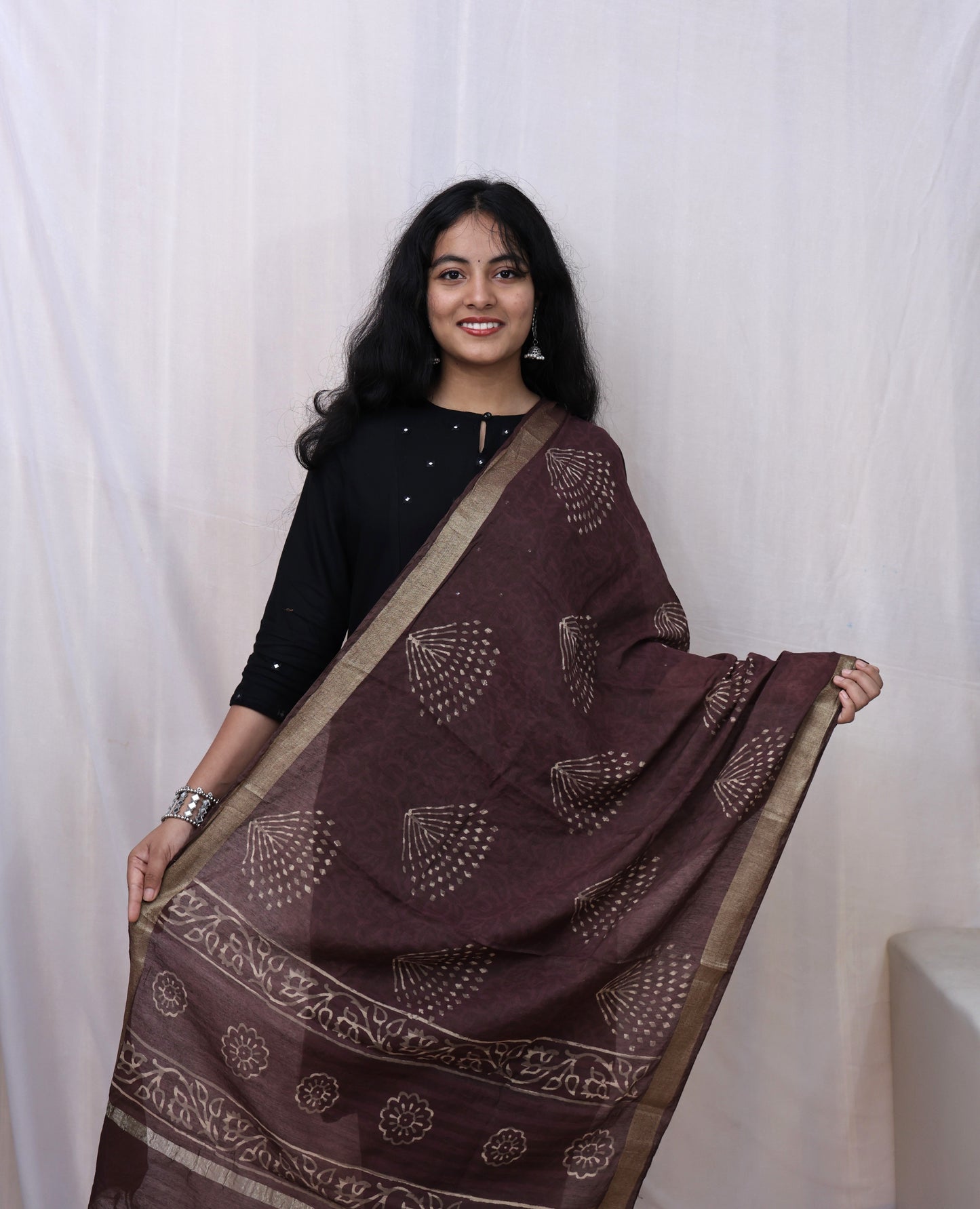 Chanderi dupatta