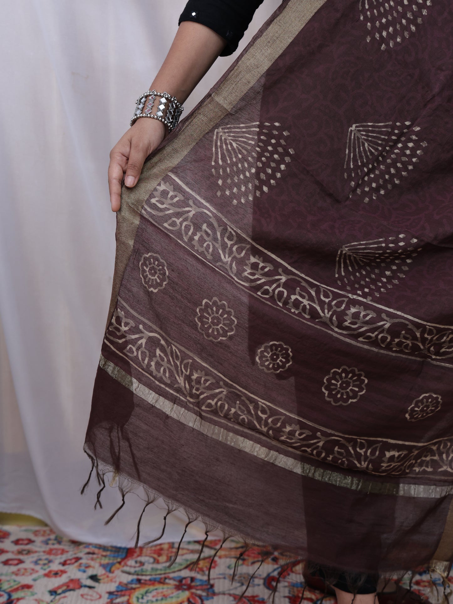 Chanderi dupatta