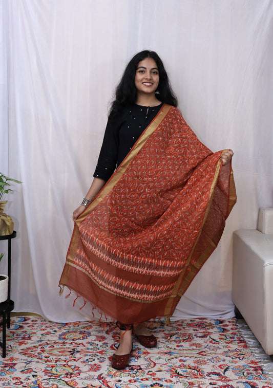 Chanderi dupatta
