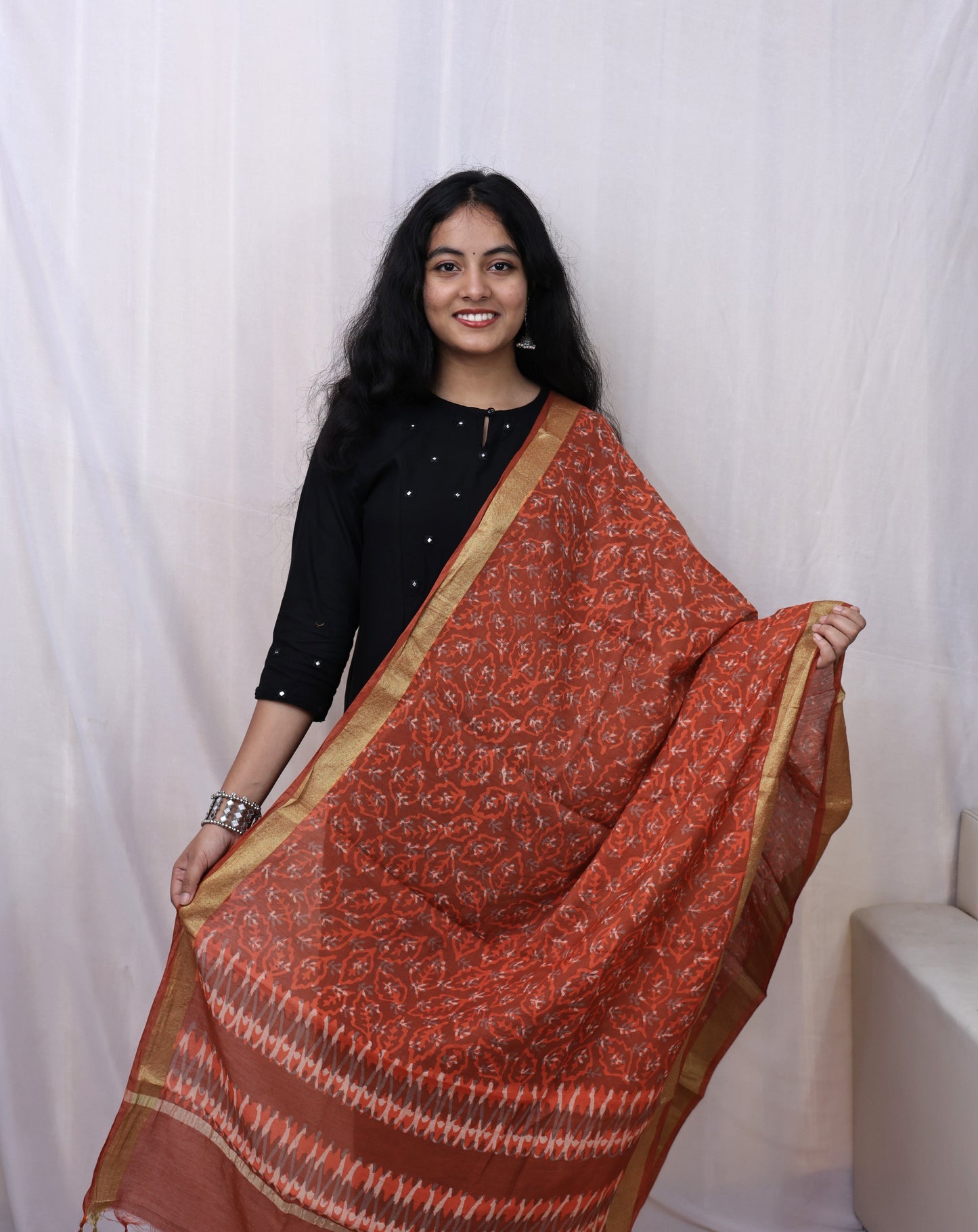 Chanderi dupatta