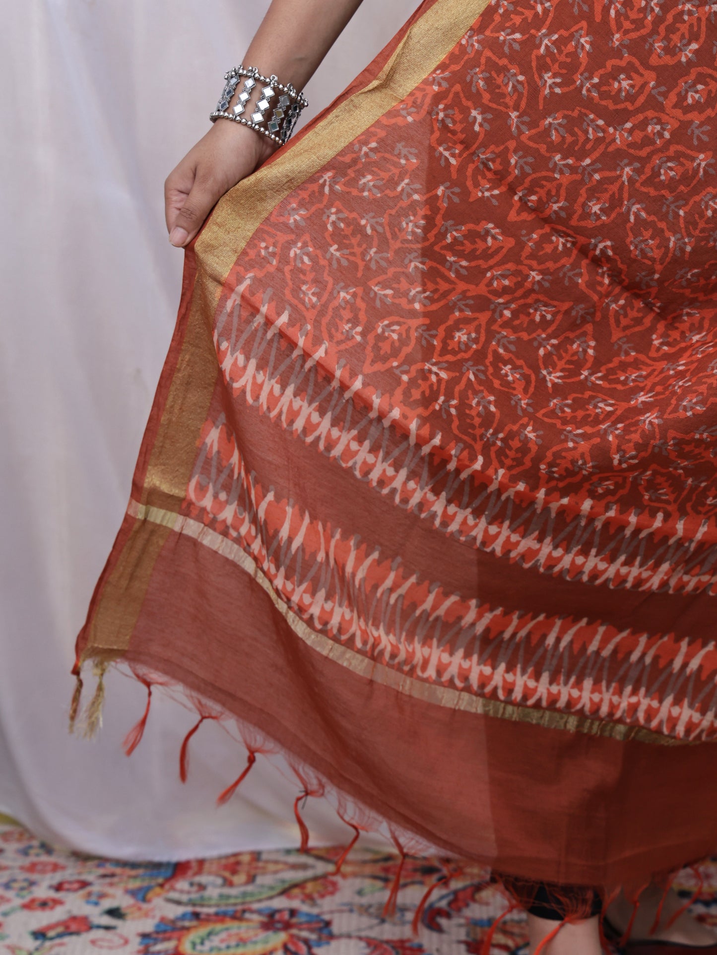 Chanderi dupatta