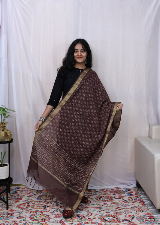 Chanderi dupatta