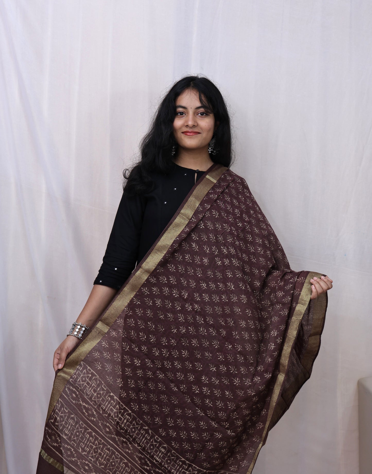 Chanderi dupatta