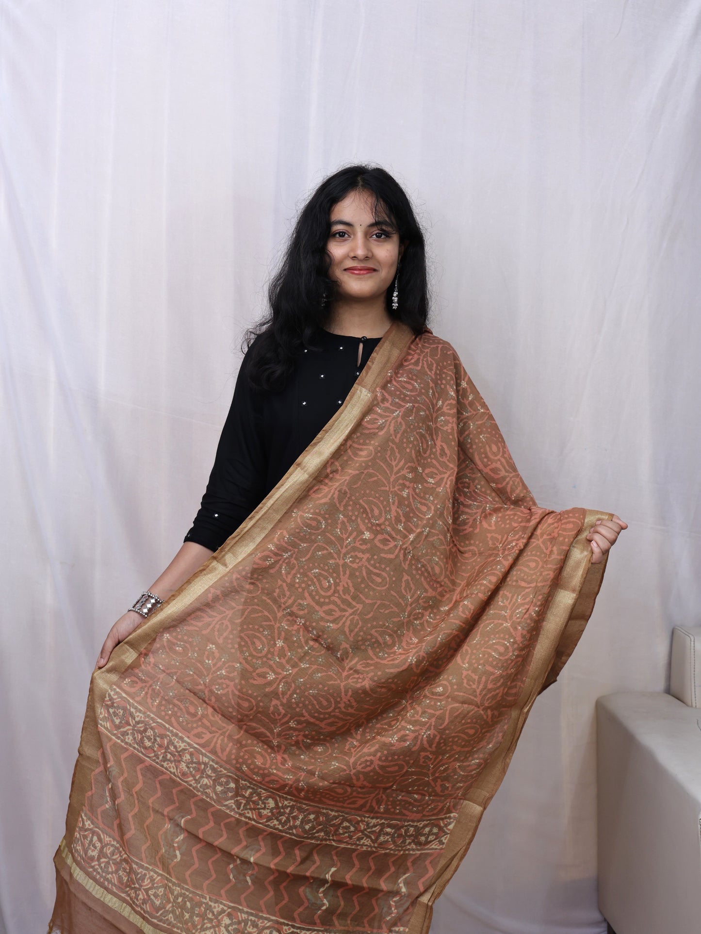 Chanderi dupatta