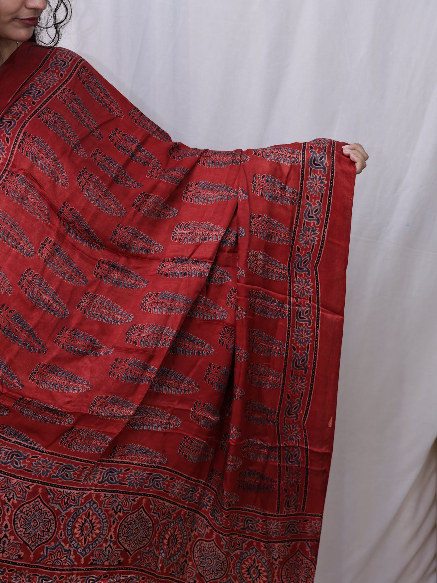 Modal Ajrak Dupatta