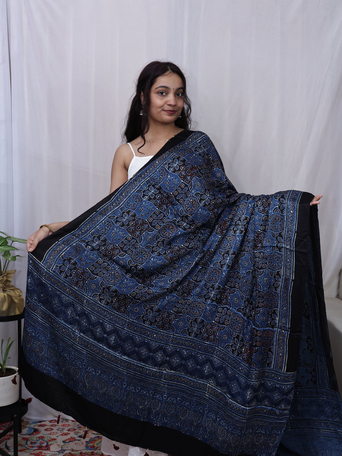 Morden Ajrakh Dupatta