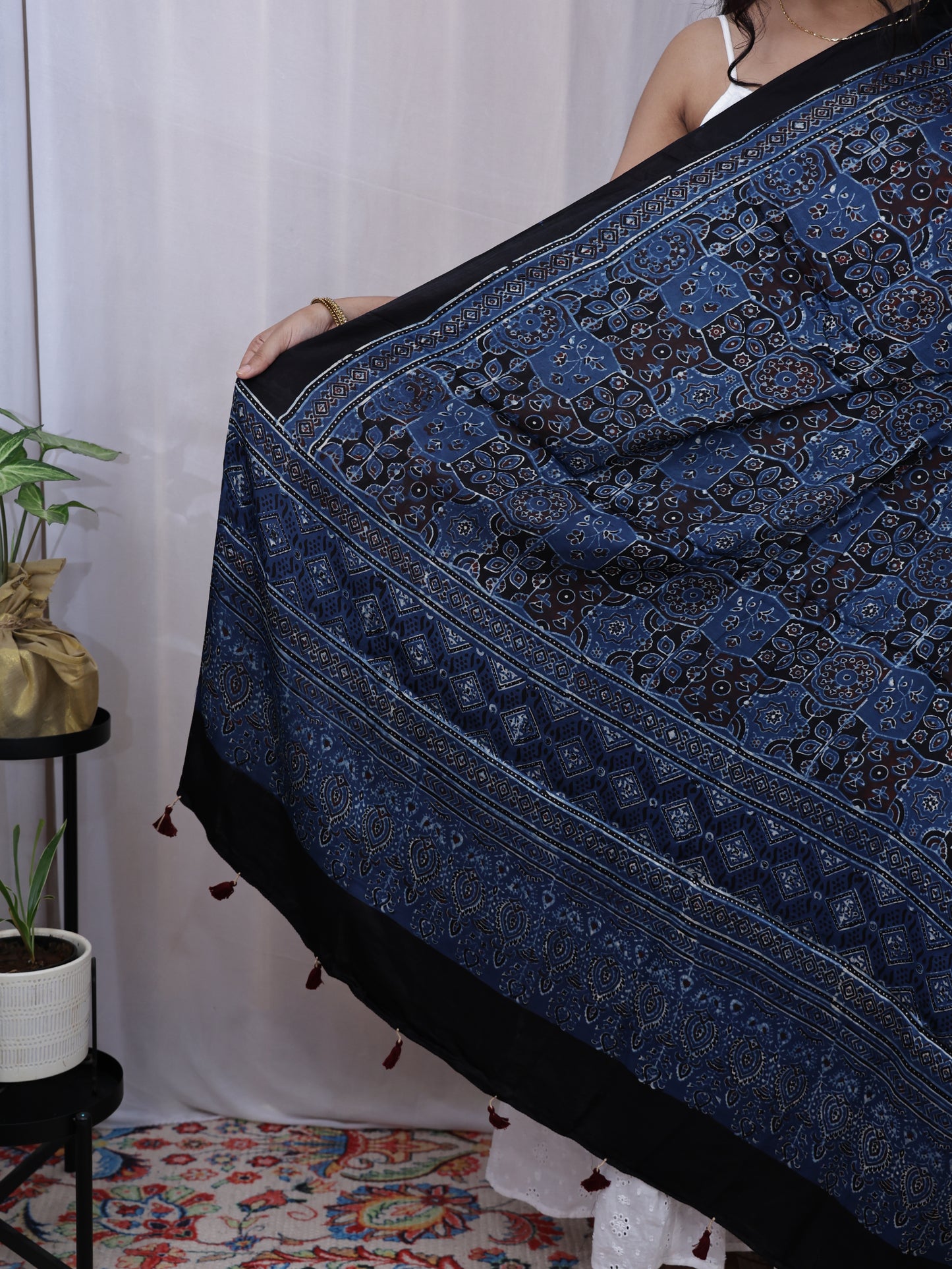 Morden Ajrakh Dupatta