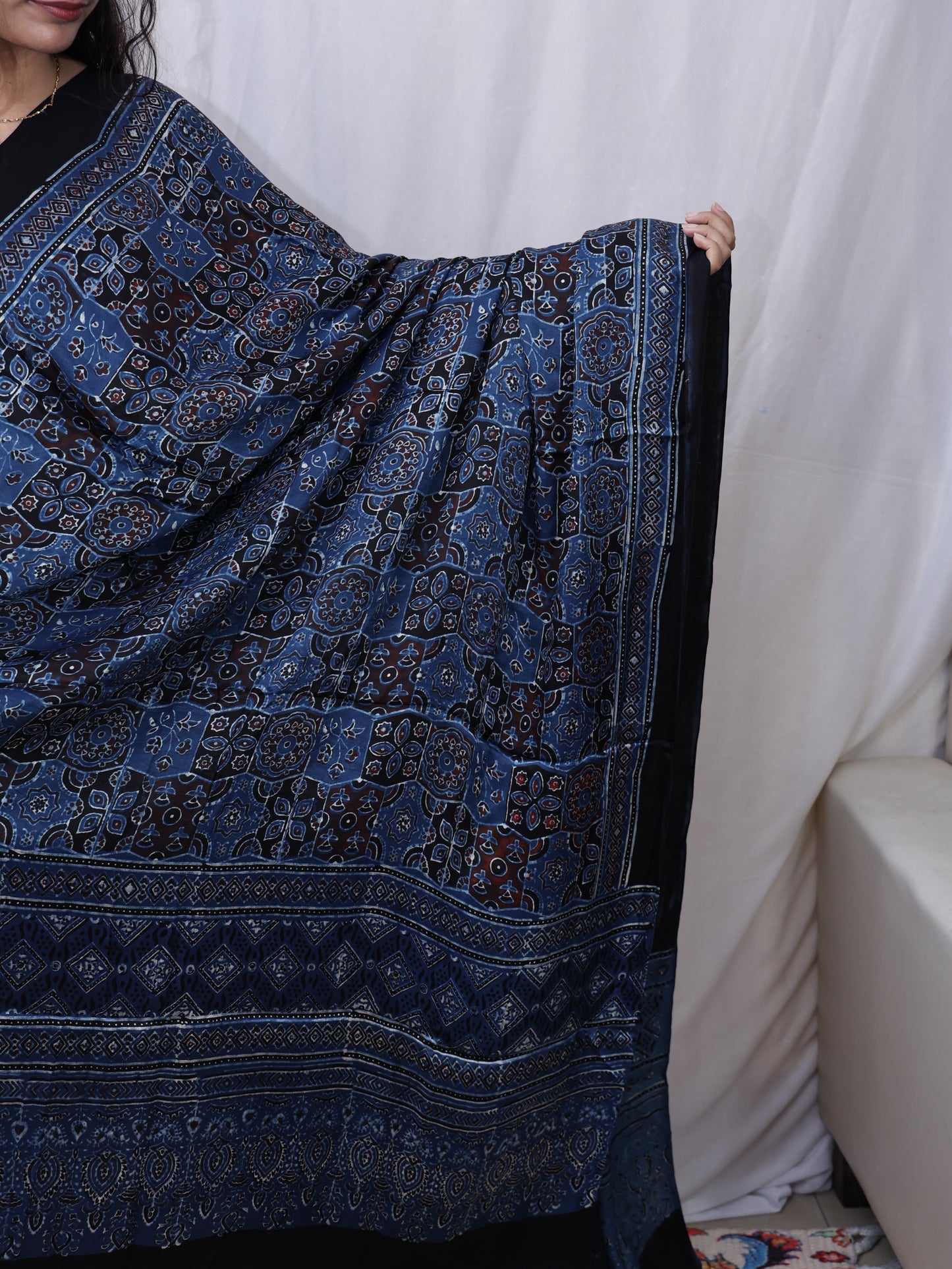 Morden Ajrakh Dupatta
