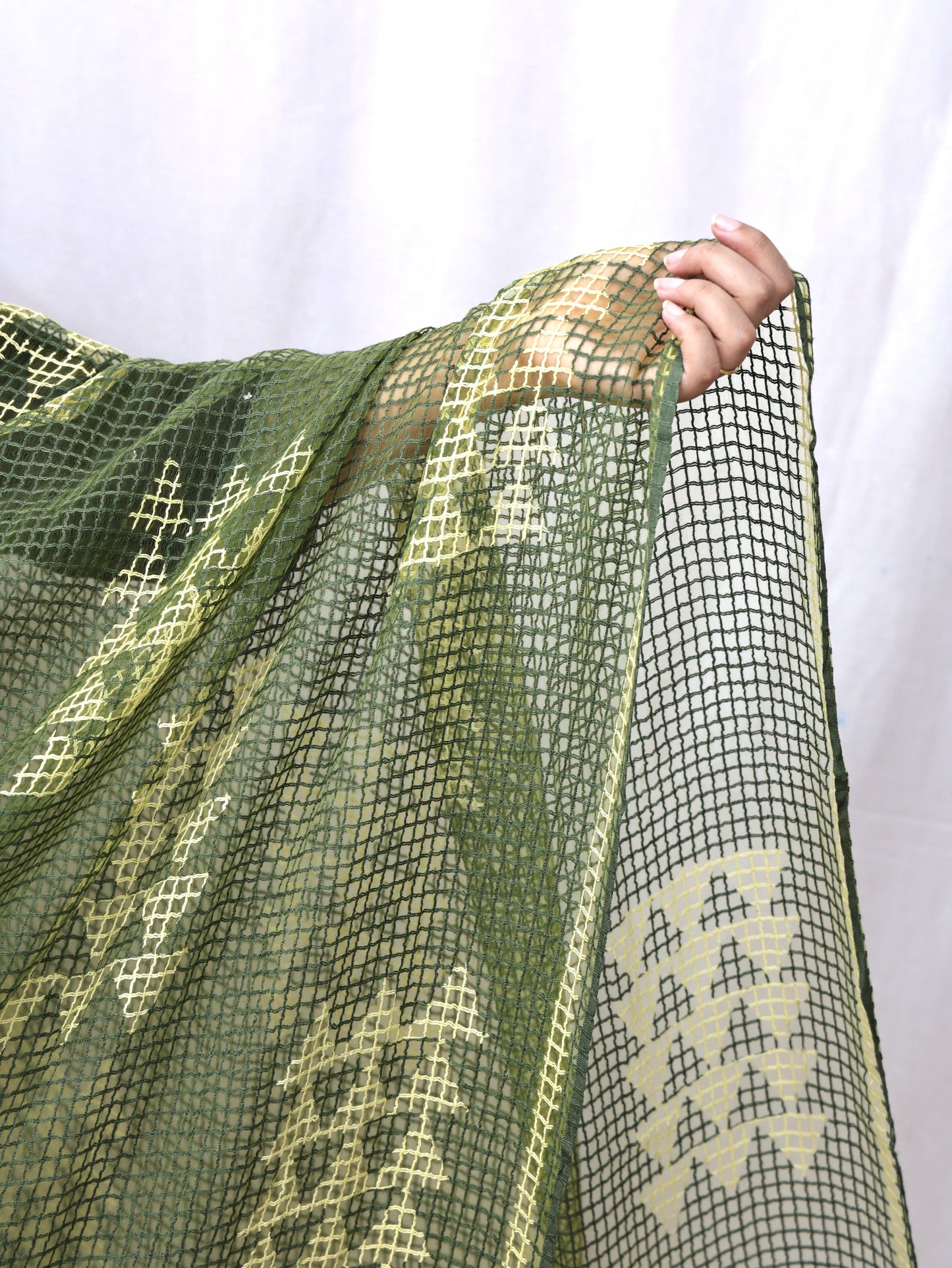 Hand-made Block Print Dupatta