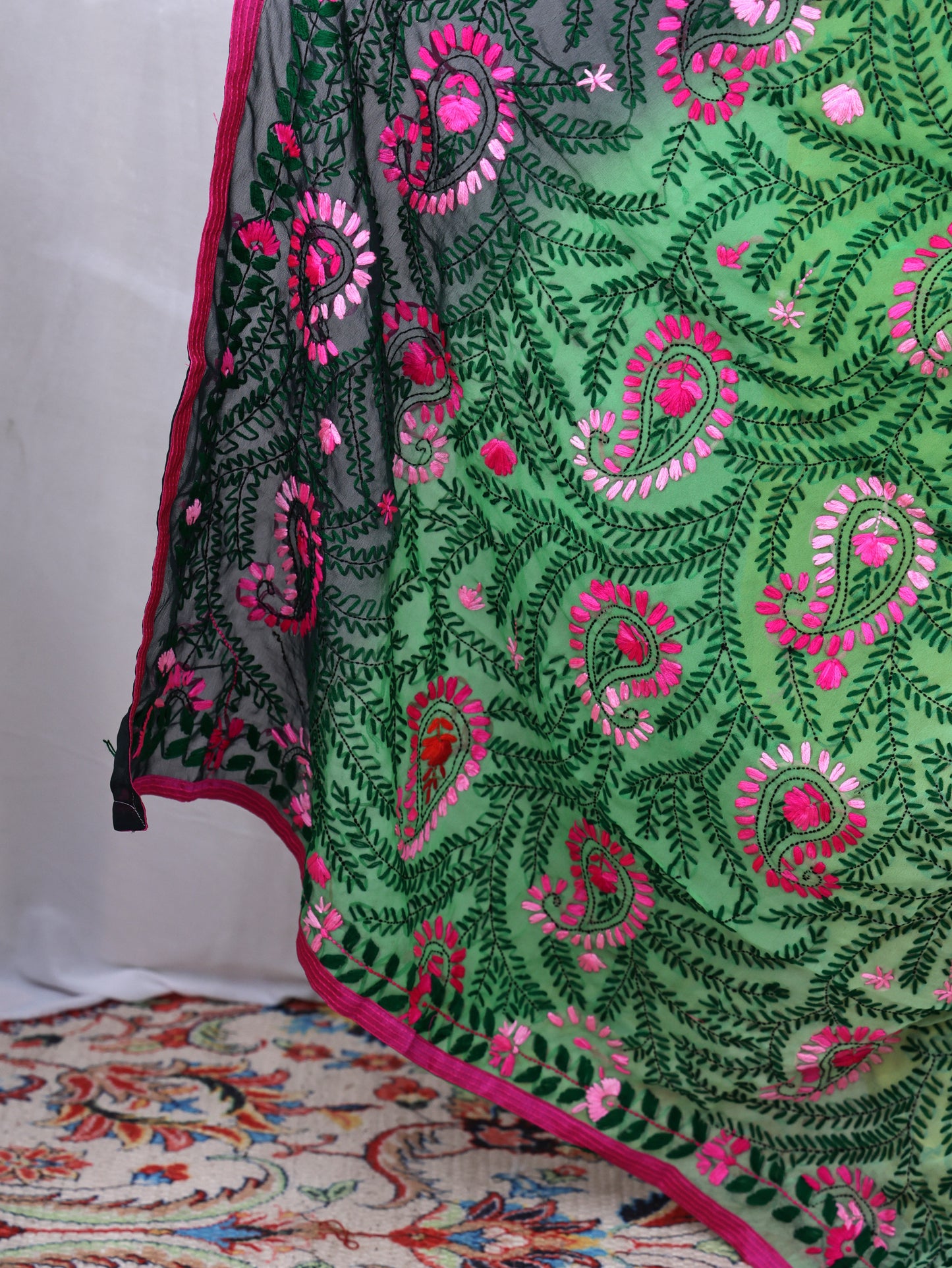 Georgette Phulkari Dupatta