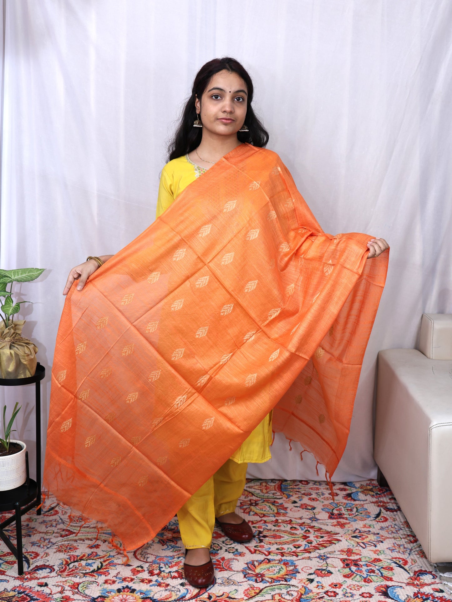 Cotton Print Khadhi Dupatta