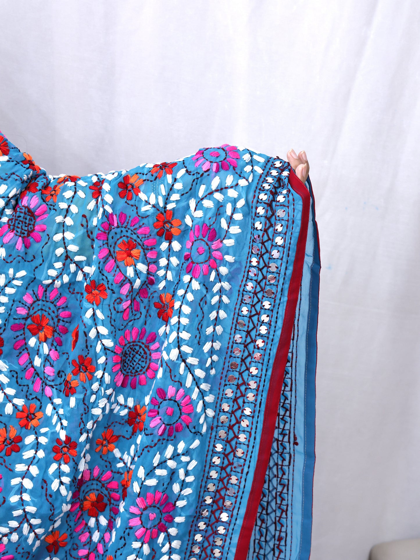 Georgette Phulkari Dupatta