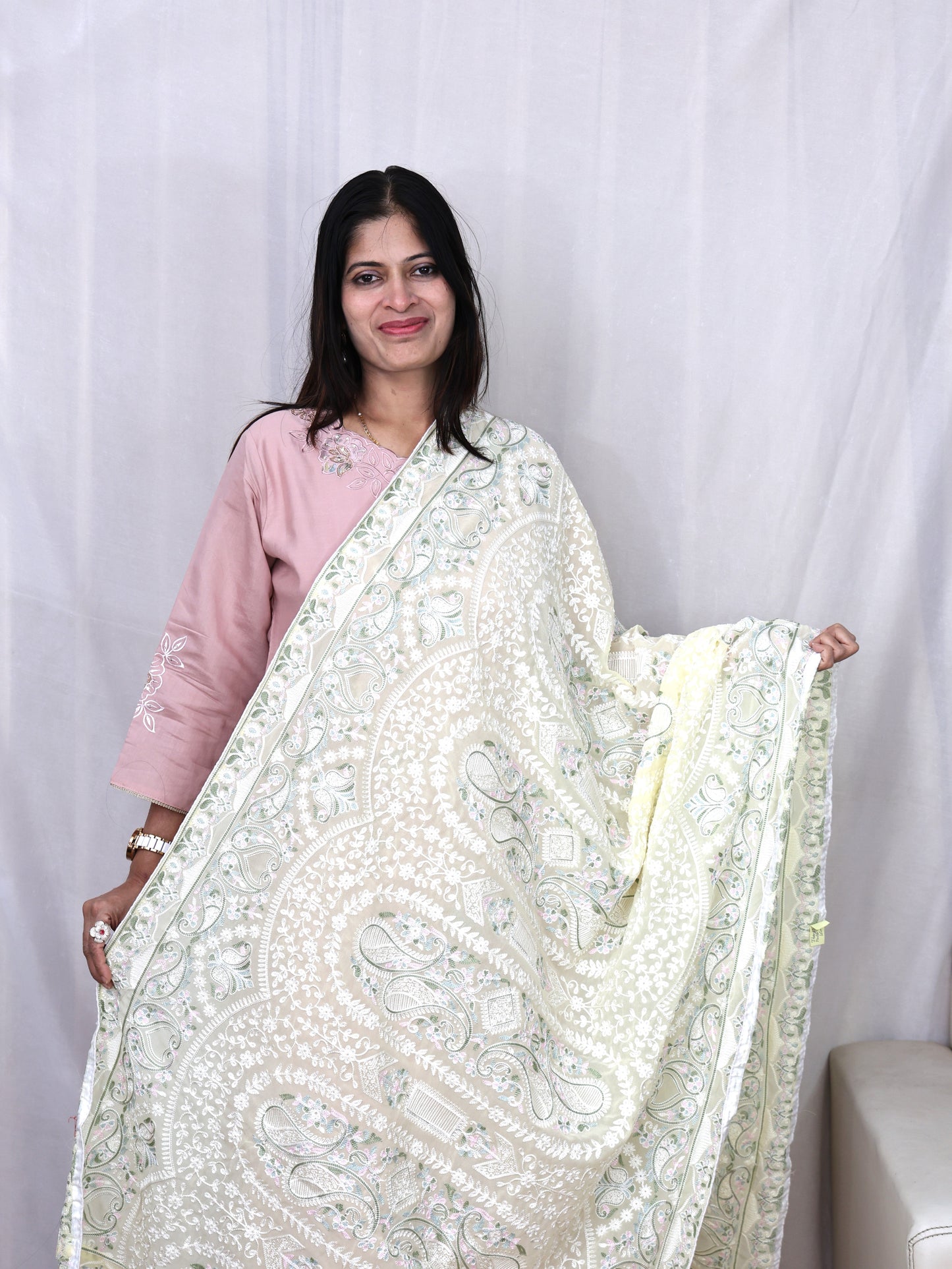 Georgette Multi Work Dupatta
