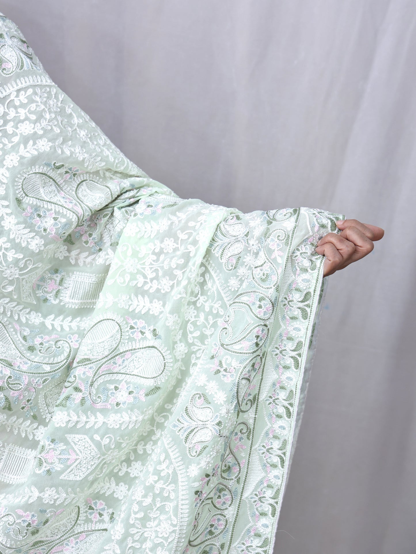 Georgette Multi Work Dupatta