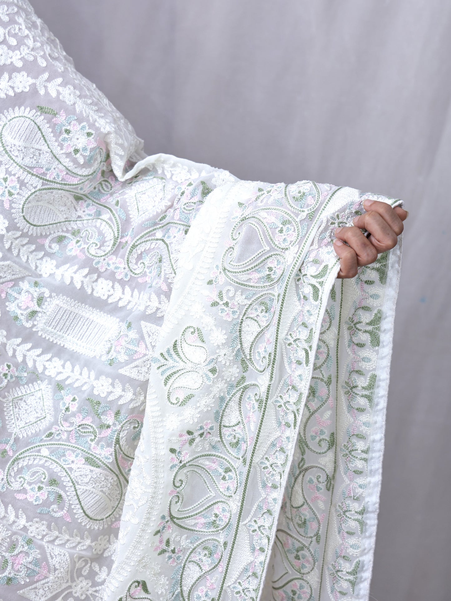 Georgette Multi Work Dupatta