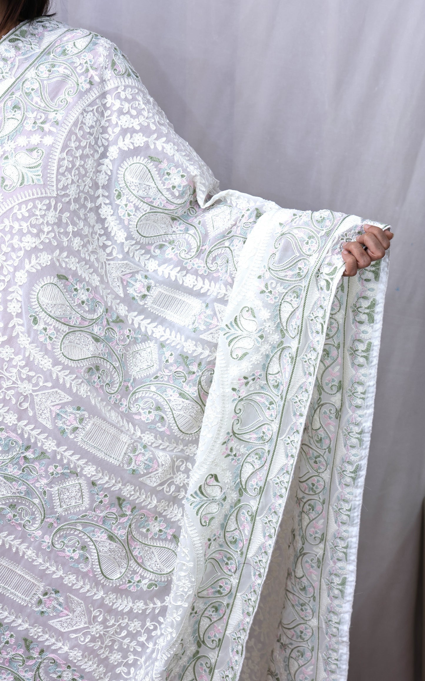 Georgette Multi Work Dupatta