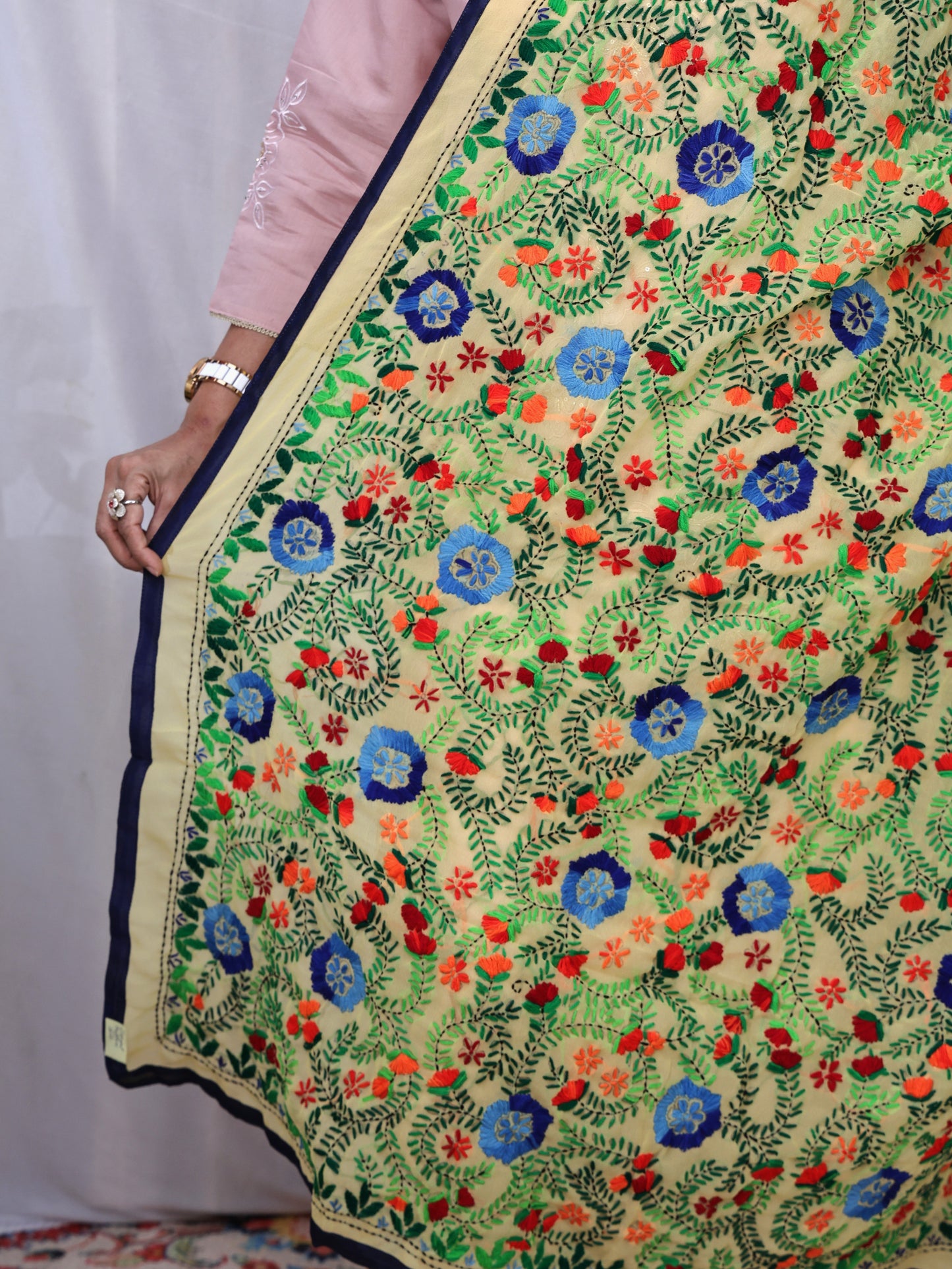 Georgette Phulkari Dupatta