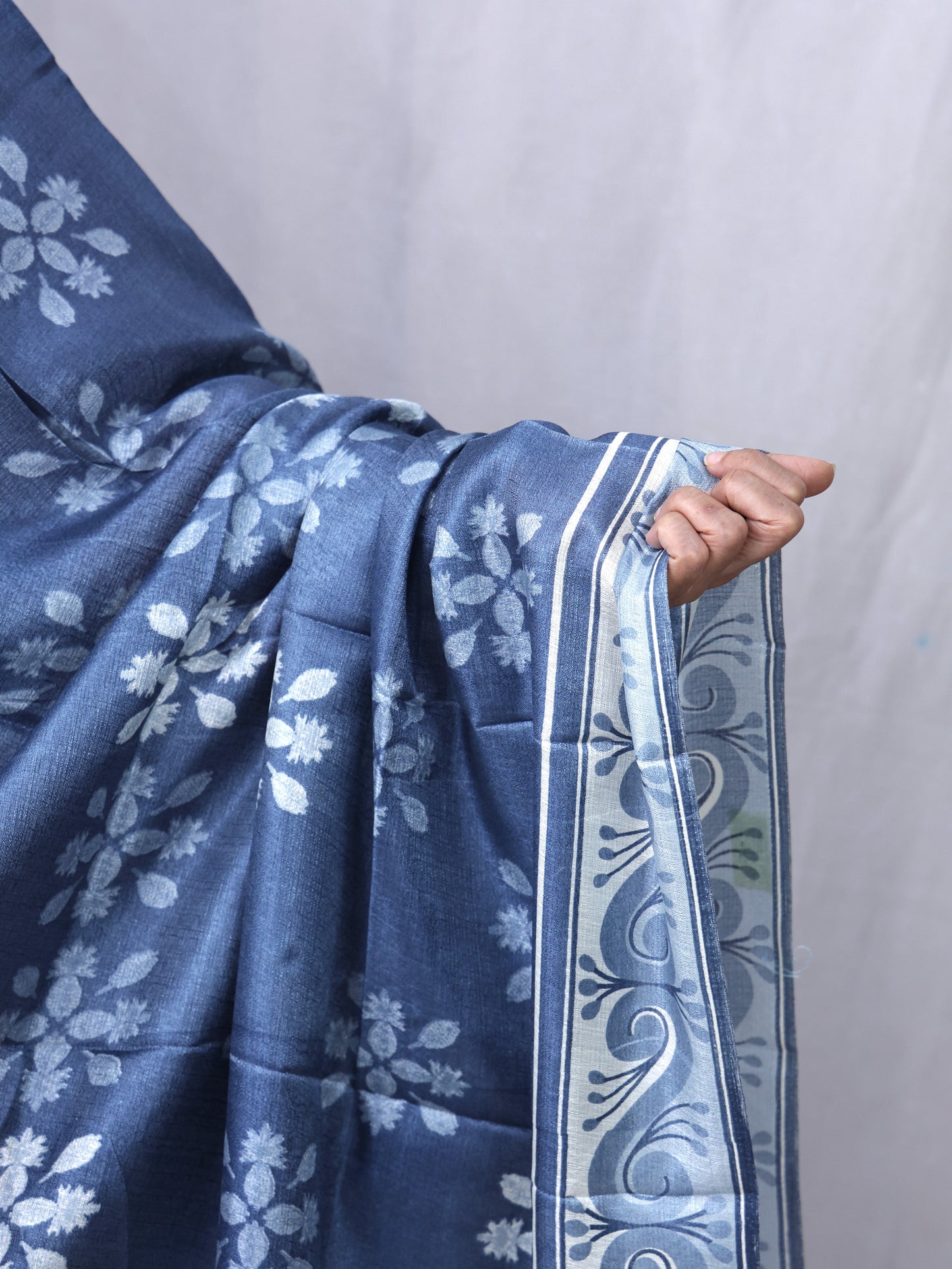 Chanderi Ajarakh Print Dupatta
