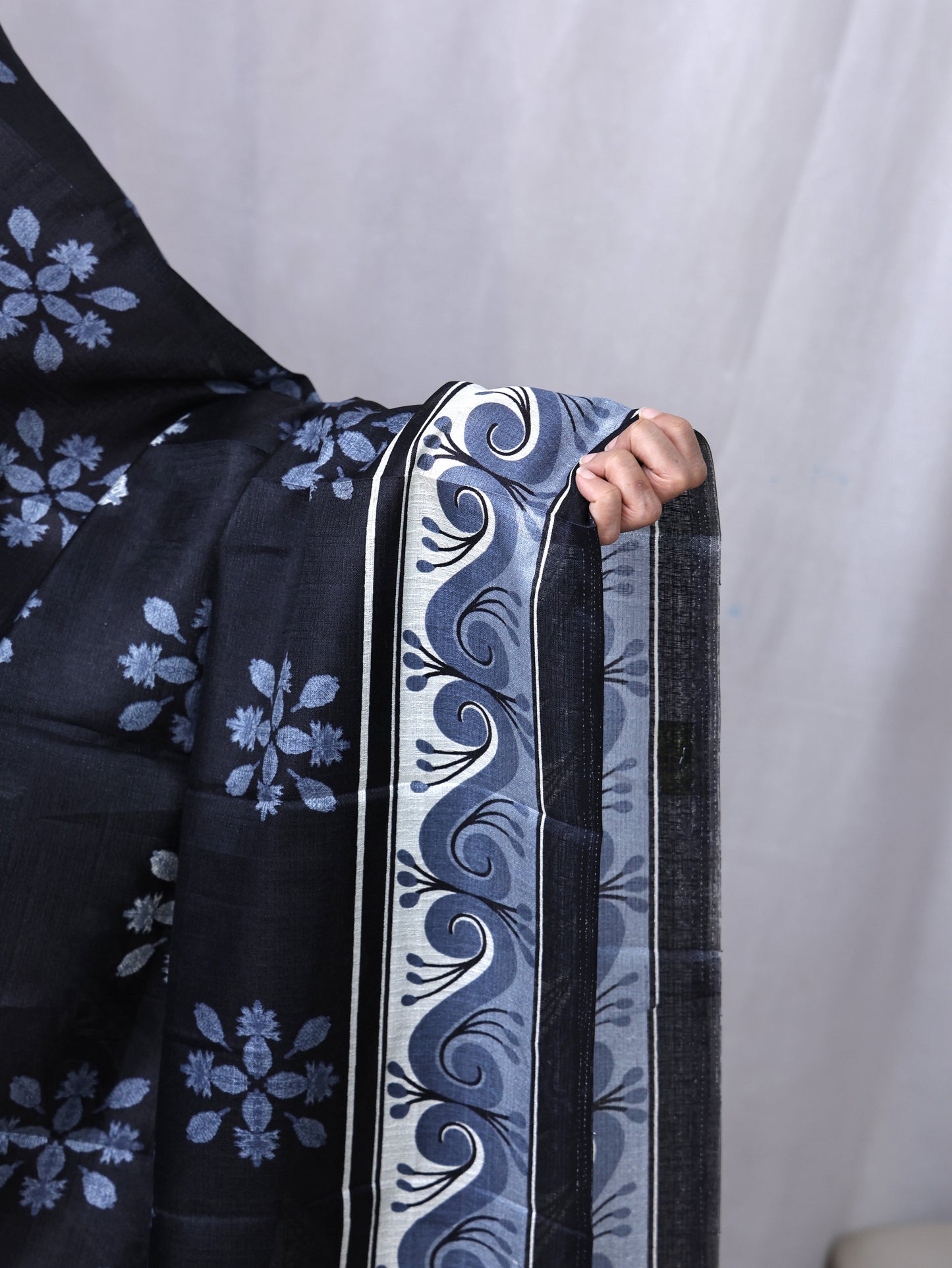 Chanderi Ajarakh Print Dupatta