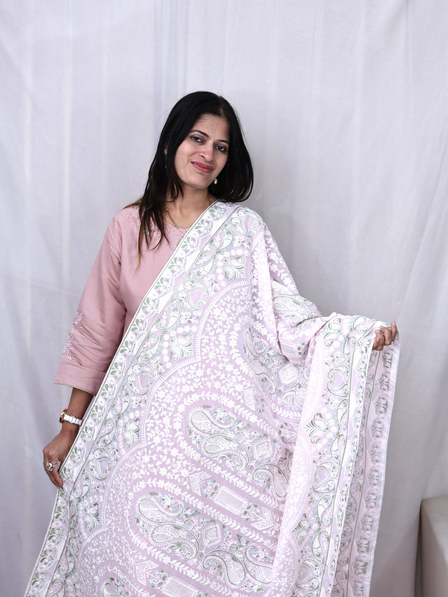 Georgette Multi Work Dupatta
