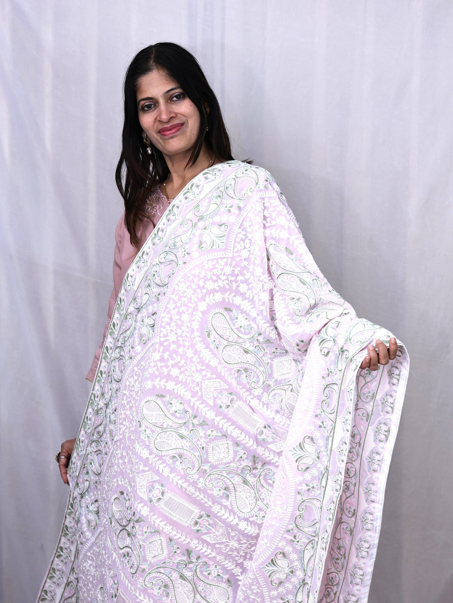Georgette Multi Work Dupatta
