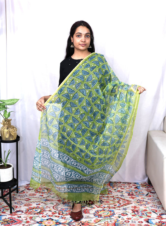 Hand Block Print Dupatta