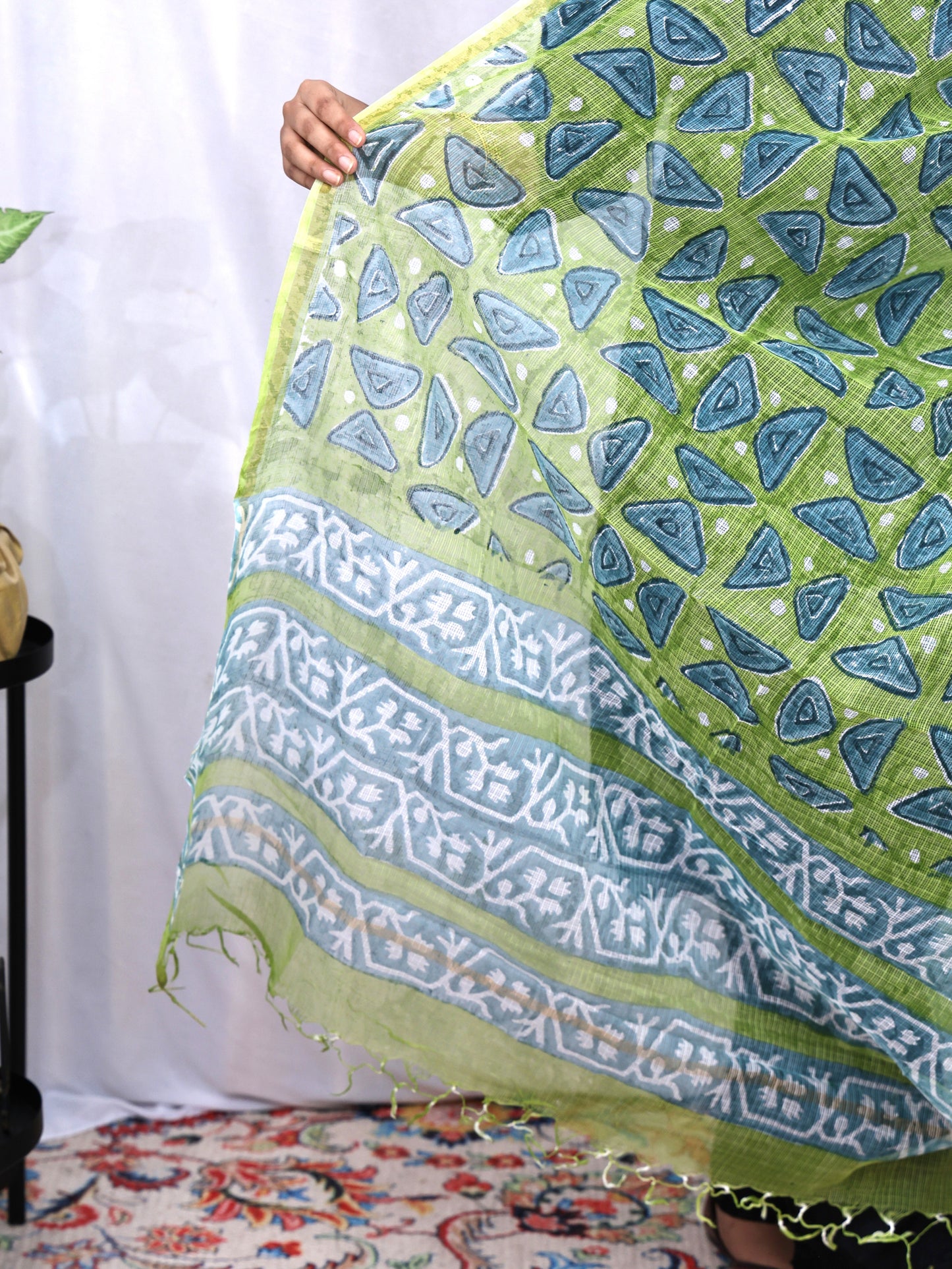 Hand Block Print Dupatta
