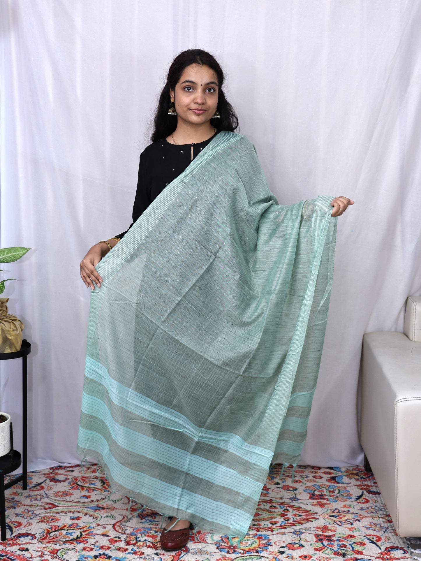 Cotton Plain Dupatta