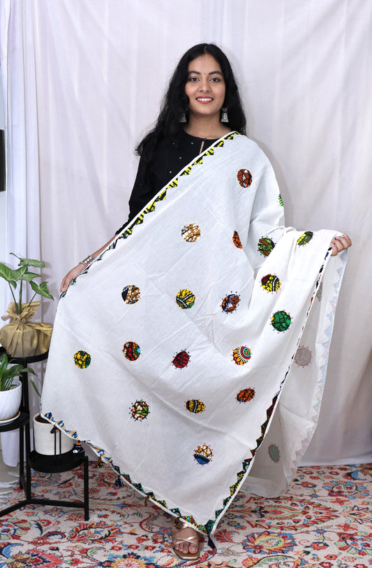 Cotton Applik Dupatta