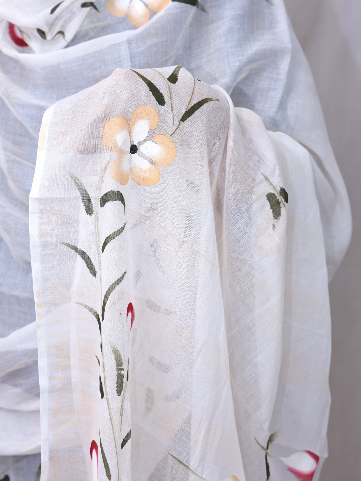 Hand Printed Cotton Dupatta