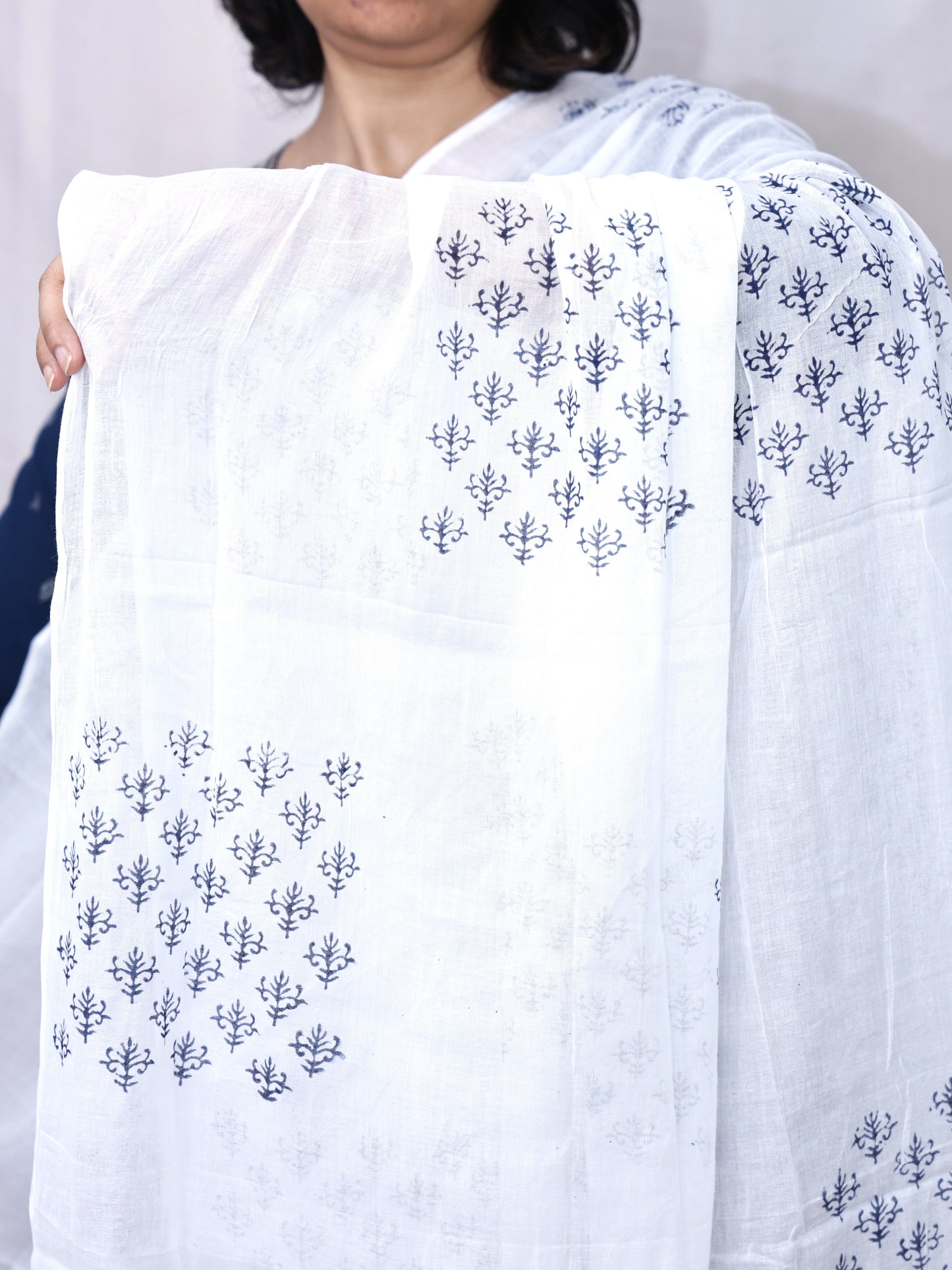 White Cotton Dupatta