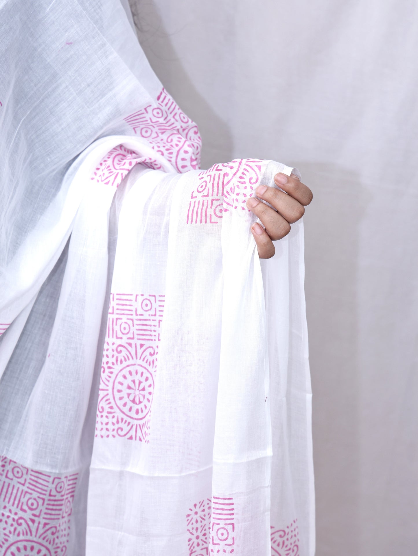 White Cotton Dupatta