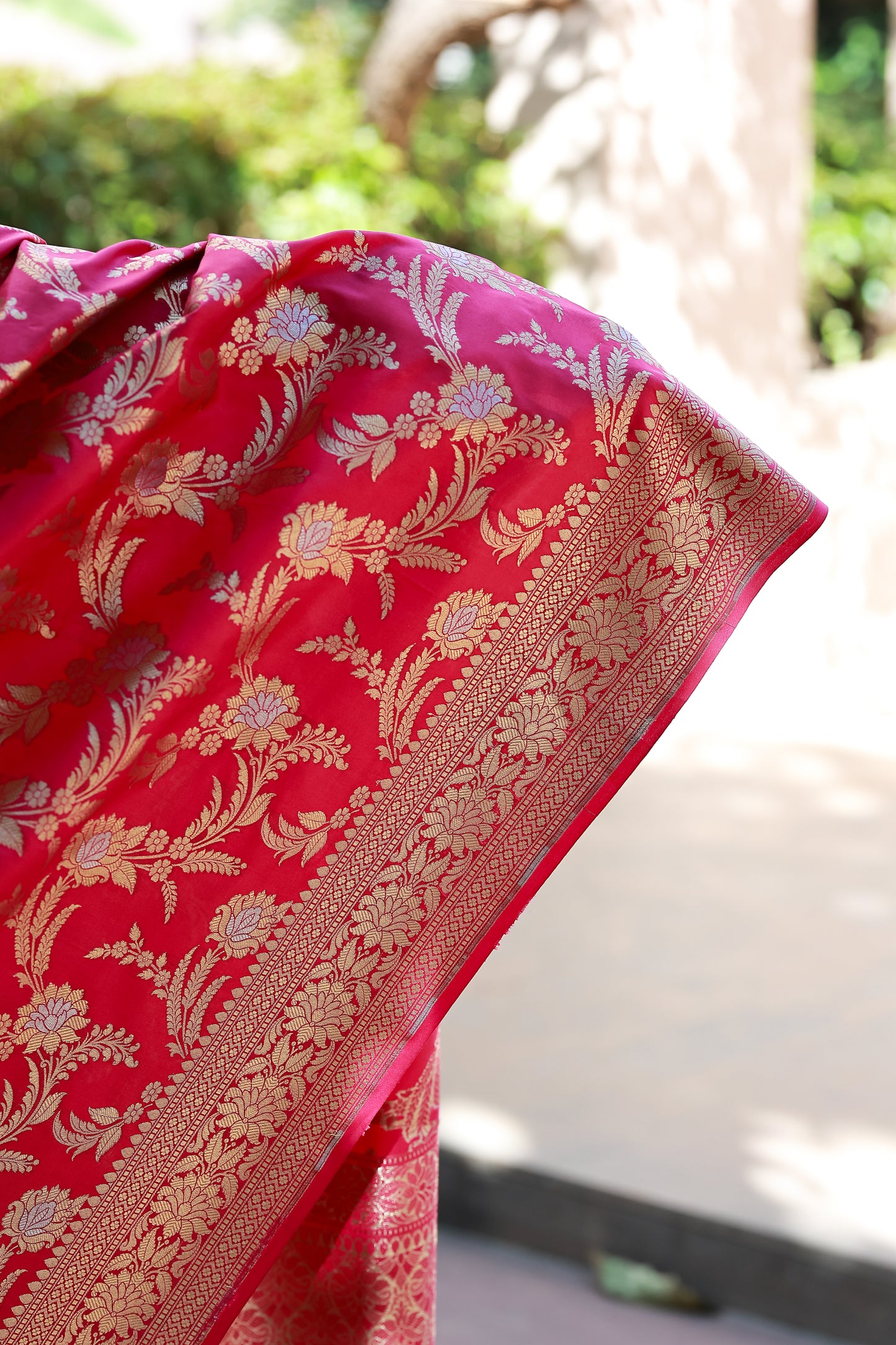 Katan khaddi Meena Jaal Banarasi Dupatta