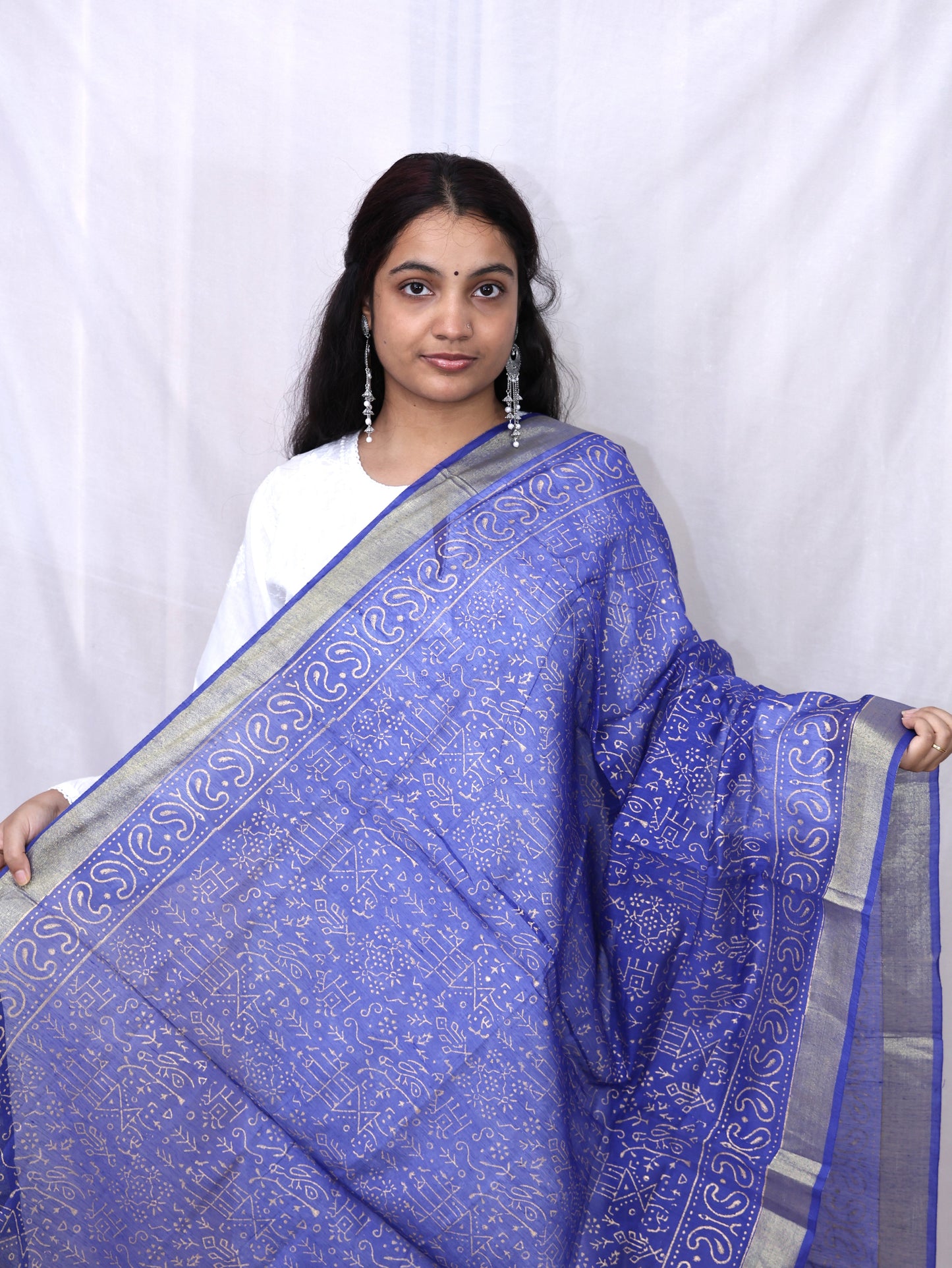 Chanderi Print Dupatta