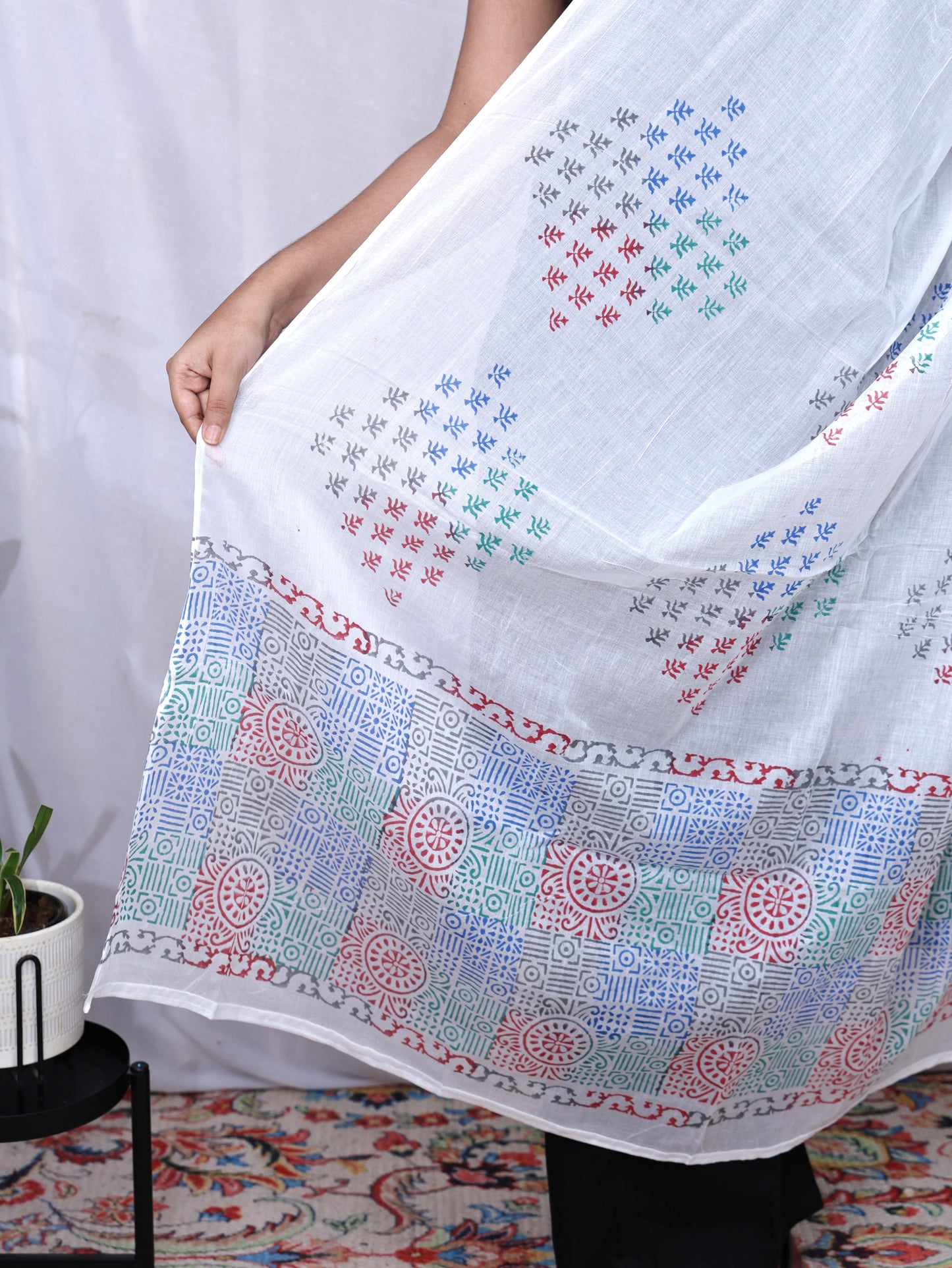 White Cotton Dupatta